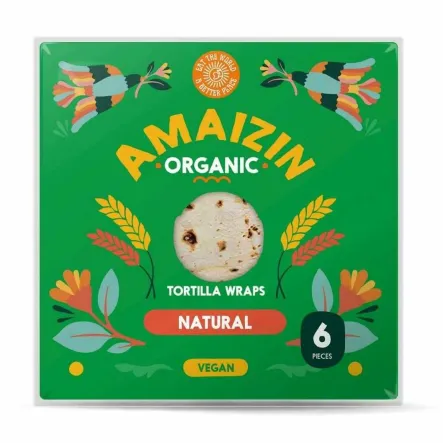 Tortilla Wraps Bio 240 g - Amaizin (data: 15.06.2026)