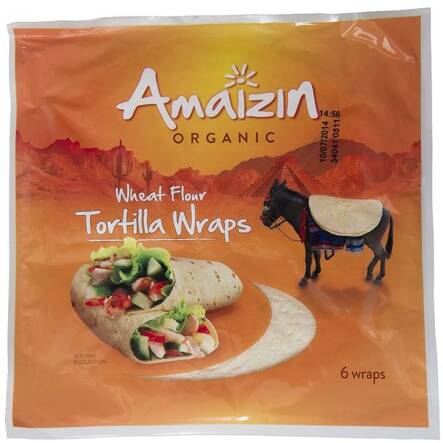 Tortilla Wraps Bio 240 g - Amaizin