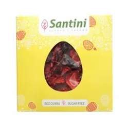 Czekolada Mleczna Malina Truskawka Porzeczka WIELKANOC 80 g - Santini