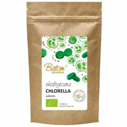 Chlorella Tabletki Bio 250 g (625 Tabletek 400 mg) - Batom