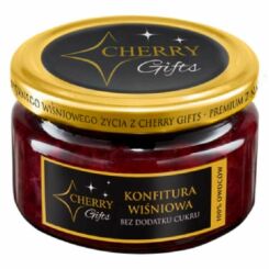 Konfitura Wiśniowa Bez Dodatku Cukru 235 g - Cherry Gifts