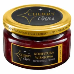 Konfitura Wiśniowa Bez Dodatku Cukru 235 g - Cherry Gifts