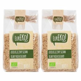 2 x Sezam Biały Niełuskany Bio 250 g - Eureko