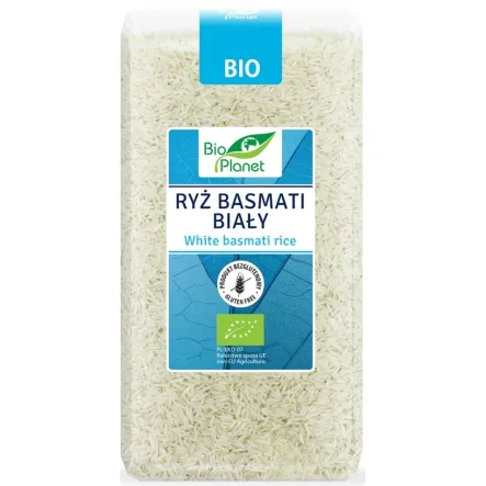 Ryż Basmati Biały Bio 500 g - Bio Planet