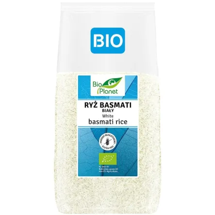 Ryż Basmati Biały Bezglutenowy Bio 500 g - Bio Planet