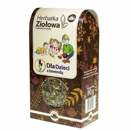 Herbatka Ziołowa Dla Dzieci z Lawendą 80 g - Natura Wita