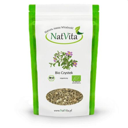 Czystek Turecki Pocięty Bio 500 g - Natvita - Turcja