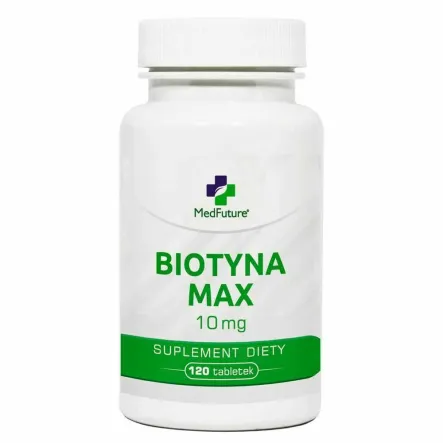 Biotyna Max 10 mg 120 Tabletek - MedFuture