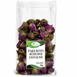 Pąki Róży Różowe Jadalne 20 g - Vitafarm