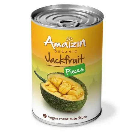 Owoc Chlebowca Różnolistnego (Jackfruit) w Zalewie Bio 400 g - Amaizin