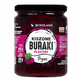 Kiszone Buraki Plastry Vegan 480 g (280 g) - Runoland