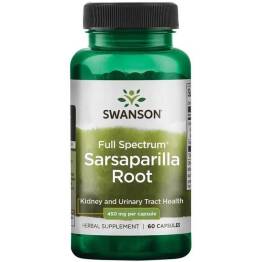 Sarsaparilla 450 mg 60 Kapsułek - Swanson