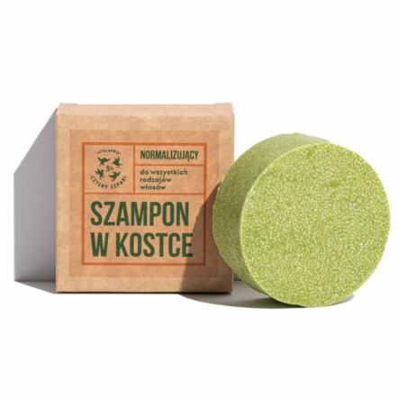 Normalizujący Szampon do Włosów w Kostce 75 g - 4 Szpaki