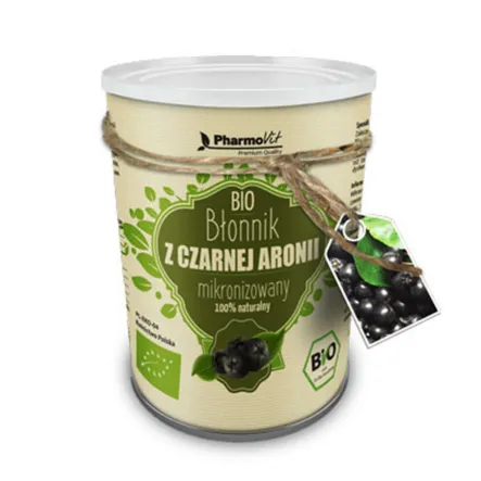 Błonnik Pokarmowy Aroniowy Mikroniowany Bio 120G Pharmovit