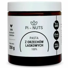 Pasta z Orzechów Laskowych 100% 250 g - PI-NUTS