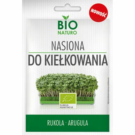 Nasiona do Kiełkowania Rukola Bio 25 g BIOnaturo