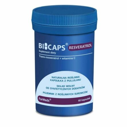 BICAPS RESVERATROL 60 Kapsułek - Formeds