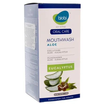 Płyn Do Płukania Ust Aloes i Olejek Eukaliptusowy 500ml-Bjobj