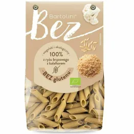 Makaron z Ryżu Brązowego z Kalafiorem Penne Bezglutenowy Bio 250 g - Bartolini