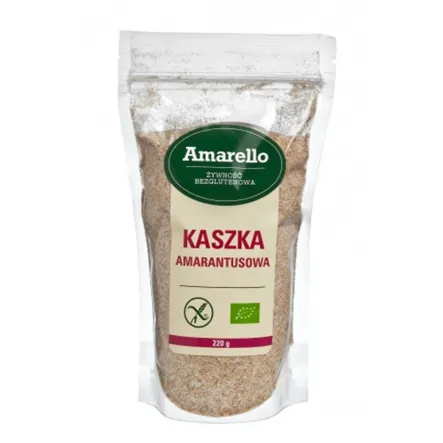 Bezglutenowa Kaszka Amarantusowa 220g- Amarello