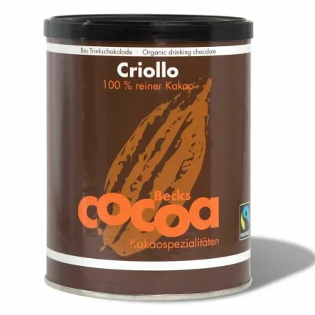 Kakao w Proszku Criollo Fair Trade Bio 250 g -  Becks Cocoa