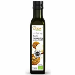 Olej z Orzechów Makadamia Virgin Keto Bio 250 ml  - Batom