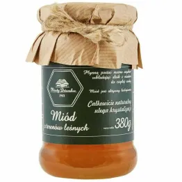 Miód z Terenów Leśnych Nektarowo - Spadziowy 380 g - Miody Dworskie