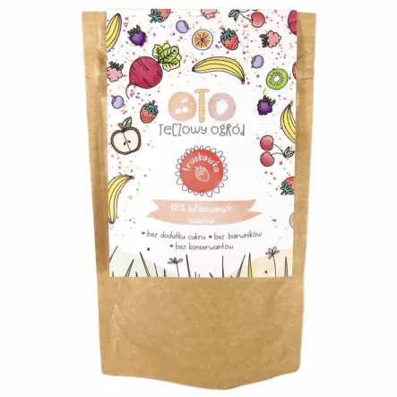 Tęczowy Ogród Liofilizowana Truskawka Bez Dodatku Cukru Proszek 40 g - Otolandia