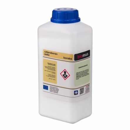 Czteroboran Sodu Dziesięciowodny Boraks 1 kg Biomus