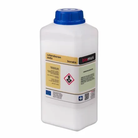 Czteroboran Sodu Dziesięciowodny Boraks 1 kg Biomus