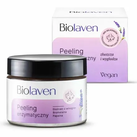 Peeling Enzymatyczny do Twarzy 45 ml - Biolaven - Przecena Krótka Data Minimalnej Trwałości