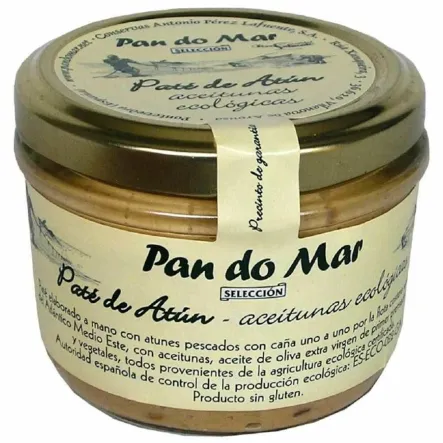 Pasta z Tuńczyka z Ekologicznymi Oliwkami (Słoik) 125 g - Pan Do Mar