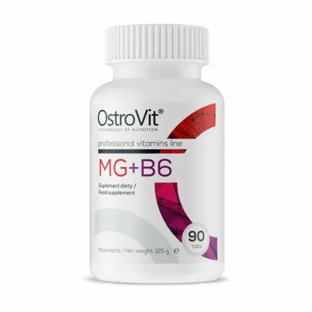 OstroVit Mg+B6 90 tabletek 126 g