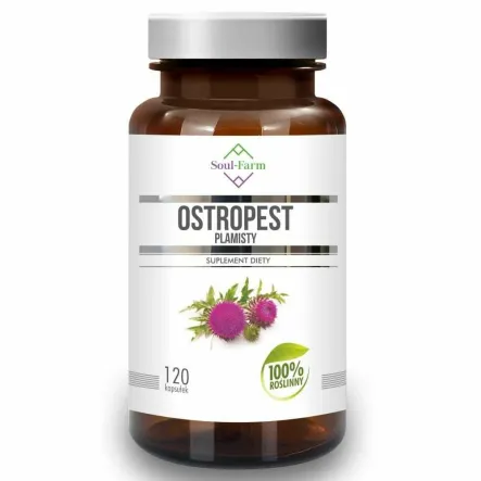 Ostropest Plamisty 120 Kapsułek - Soul Farm