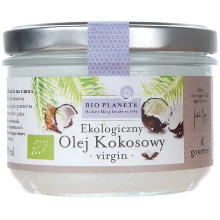 Olej Kokosowy Virgin Bio 200 ml - Bio Planete