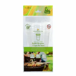 Kubki Do Piwa Kompostowalne 6 Sztuk - Froggy