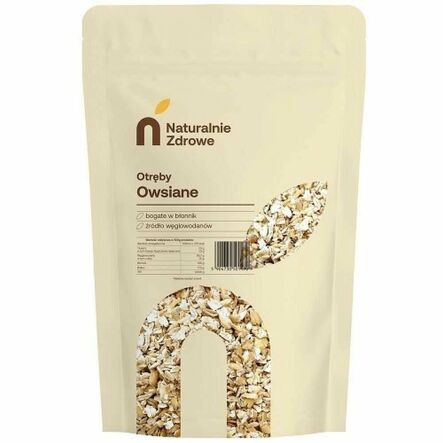 Otręby Owsiane 1 kg - Naturalnie Zdrowe