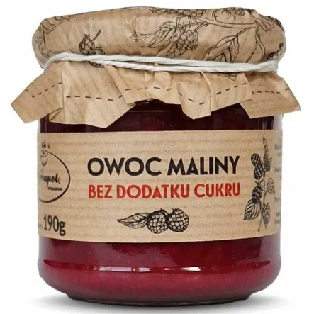 Owoc Maliny Bez Dodatku Cukru 190 g - Herbapol Kraków