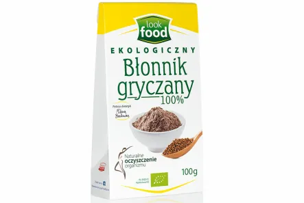 Błonnik Gryczany 100 g Bio Look Food  - Przecena Krótka Data Minimalnej Trwałości