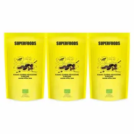 3 x Kakao Ziarna Kruszone Surowe Bio 600 g - Bio Planet