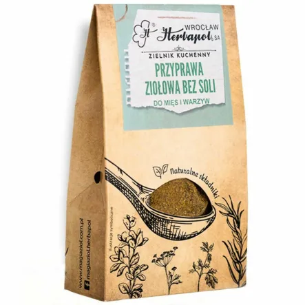 Przyprawa Ziołowa Bez Soli 40 g - Herbapol Wrocław