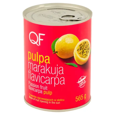 Pulpa z Marakui Flavicarpa 565 g - QF - Przecena Krótka Data Minimalnej Trwałości