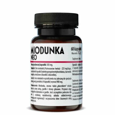 Miodunka NEO 60 Kapsułek - Herbapol Kraków