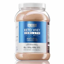 Keto Izolat Białka +MCT Naturalna Czekolada 800 g - Beketo