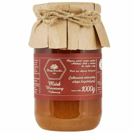 Miód Wrzosowy 1 kg - Miody Dworskie
