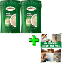 2 x Mąka Migdałowa 1 kg Targroch + ePoradnik: Jak Prowadzić Zdrowy Tryb Życia