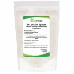Siarczan Magnezu Siedmiowodny Granulowany (Sól Gorzka Epsom) 5 kg - DeliFood