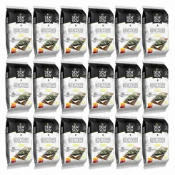 18 x Chipsy Nori Prażone Glony Przekąska Classic 4,5 g - Sen Soy