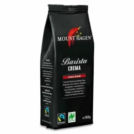 Kawa Ziarnista Arabica 100 % Barista Crema Bio Fair Trade 500 g - Mount Hagen