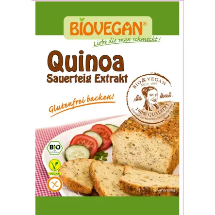 Zakwas Quinoa Bio 20 g Biovegan - Przecena Krótka Data Minimalnej Trwałości